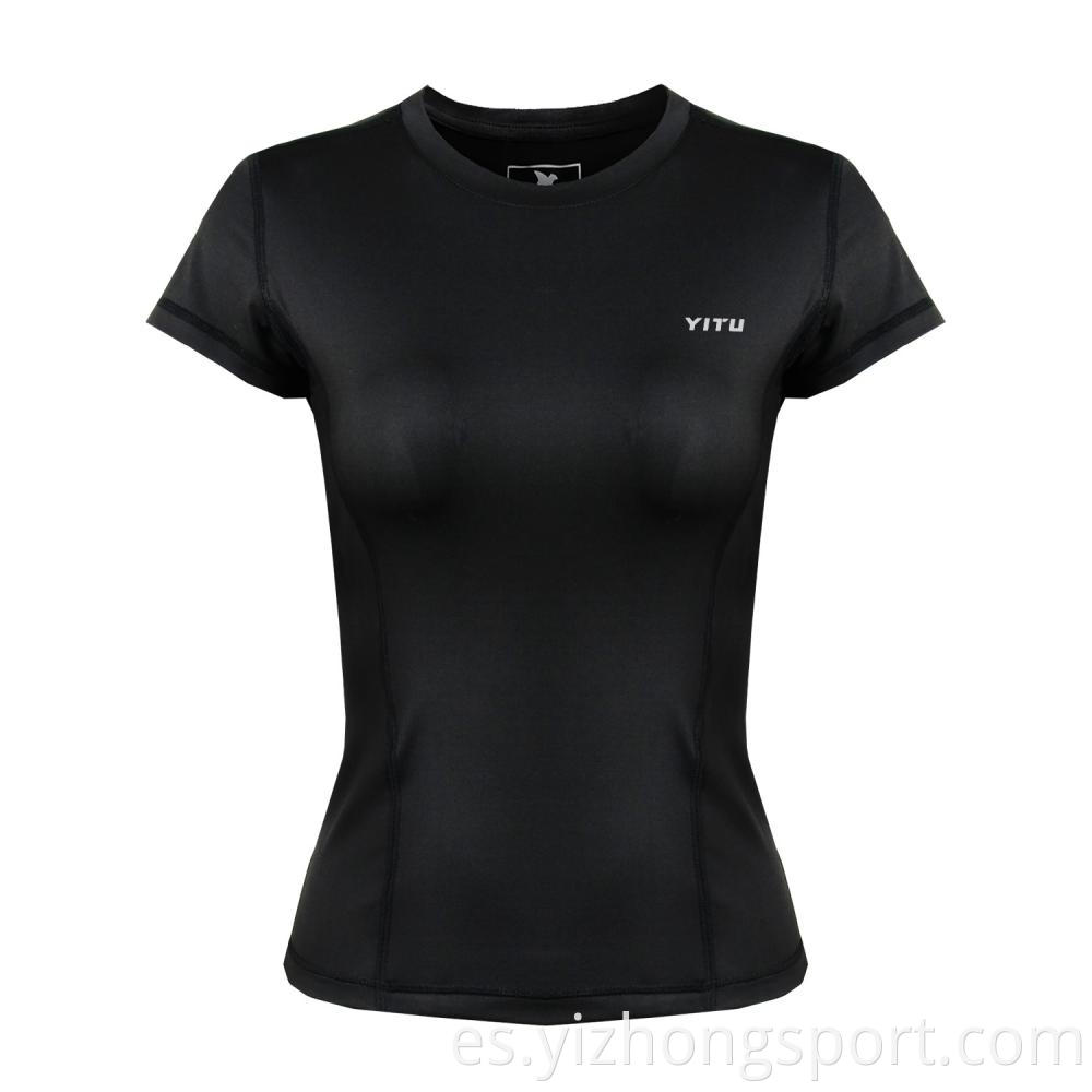 Fitness Womens T Shirt Polyester